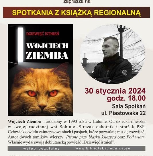 Zapraszamy na spotkanie z Wojciechem Ziembą