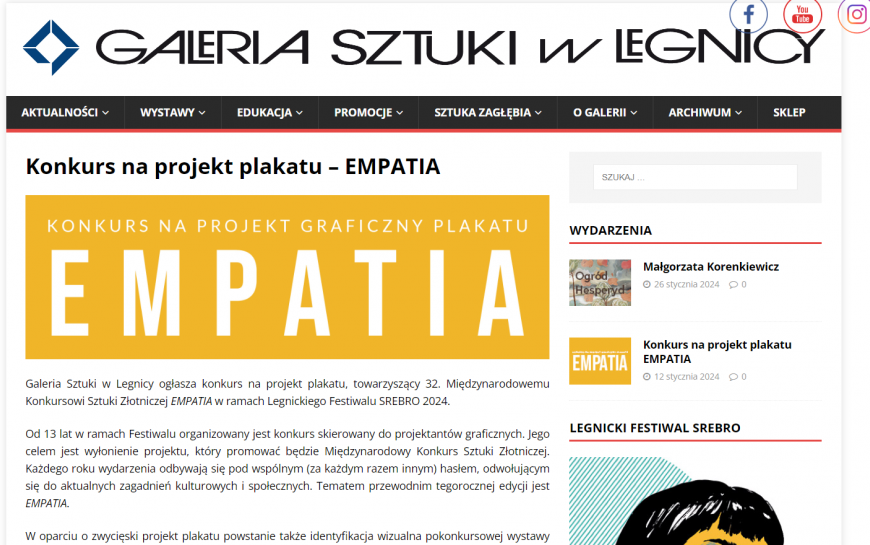Konkurs na projekt plakatu – EMPATIA