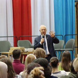 Lekcje obywatelskie. Pierwsze spotkanie odbyło się w V LO