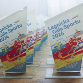 powiększ zdjęcie: Legnicka Gala Sportu: Wyróżnienia dla klubów sportowych, zawodników i ...
