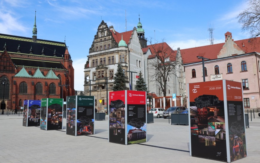 Jak powstawało Centrum Witelona? Zapraszamy na wystawę na placu Słowiańskim
