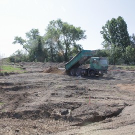 powiększ zdjęcie: Zobacz jak przebiegają prace na budowie zbiorczej drogi południowej