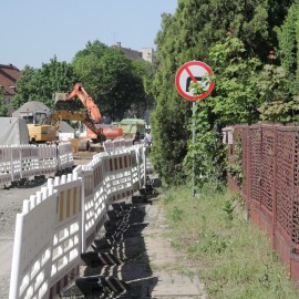 powiększ zdjęcie: Zobacz jak przebiegają prace na budowie zbiorczej drogi południowej