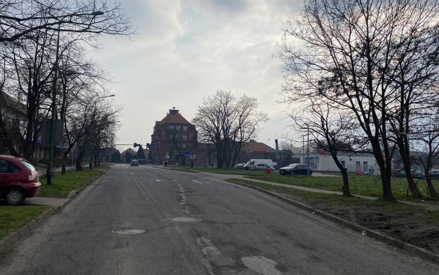 Remont ul. Gwiezdnej. Miasto przekazało wykonawcy plac budowy