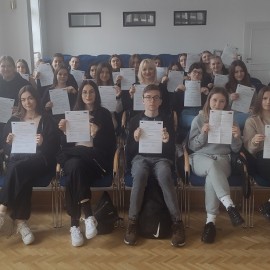 powiększ zdjęcie: Ekonom ponownie wysyła uczniów na praktyki do Lipska