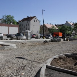 powiększ zdjęcie: Zobacz jak przebiegają prace na ul. Limanowskiego