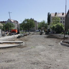 powiększ zdjęcie: Zobacz jak przebiegają prace na ul. Limanowskiego