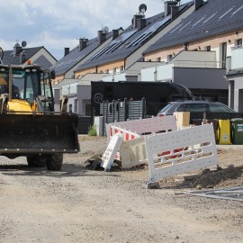 powiększ zdjęcie: Rada budowy na zbiorczej drodze południowej w Legnicy