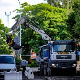 powiększ zdjęcie: Rozpoczął się remont ul. Gwiezdnej. Zobacz jak przebiegają prace