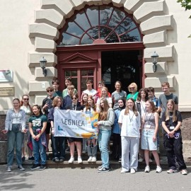 powiększ zdjęcie: Uczniowie SP 16 odwiedzili partnerską szkołę w Miśni