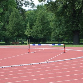 powiększ zdjęcie: Modernizacja kompleksu sportowego w parku dobiega końca