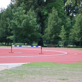 powiększ zdjęcie: Modernizacja kompleksu sportowego w parku dobiega końca