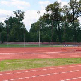 powiększ zdjęcie: Modernizacja kompleksu sportowego w parku dobiega końca