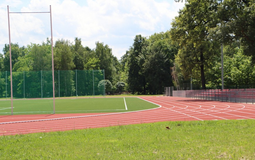 Modernizacja kompleksu sportowego w parku dobiega końca