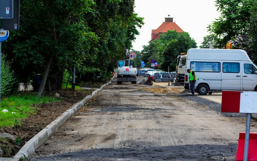 Zmieni się organizacja ruchu na ul. Gwiezdnej