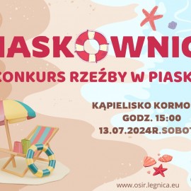 Konkurs rzeźby w piasku na Kormoranie