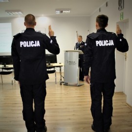 Nowi policjanci złożyli ślubowanie