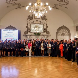powiększ zdjęcie: Święto Policji w Akademii Rycerskiej