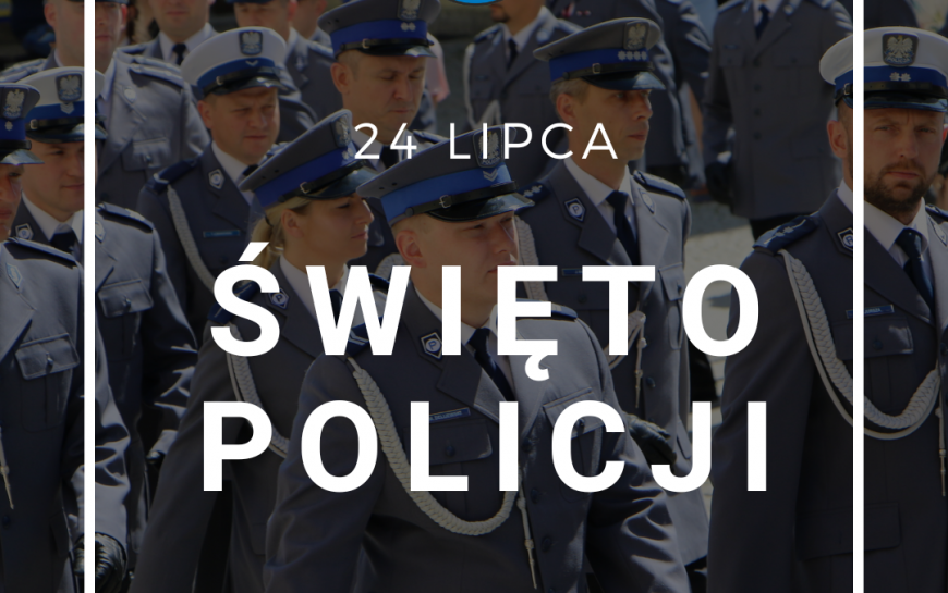 Święto Policji: Życzenia od prezydenta Legnicy