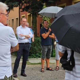 powiększ zdjęcie: Konsultacje społeczne z udziałem prezydenta Legnicy