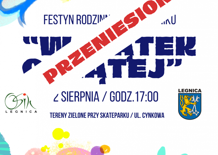 Festyn przełożony z powodu ulewy