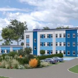 powiększ zdjęcie: Projekt Centrum Zdrowia Psychicznego w Legnicy