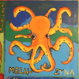 powiększ zdjęcie: Sztuka łączy pokolenia. Legniczanie stworzyli słoneczny mural w parku Miejskim