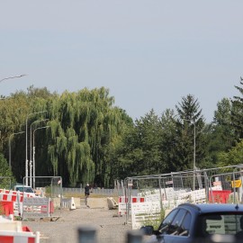powiększ zdjęcie: Zbiorcza Doroga Południowa - Rozwiązano problem z siecią gazową na ul. Karlińskiego