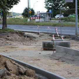 powiększ zdjęcie: ZDM kończy współpracę z wykonawcą al. Piłsudskiego