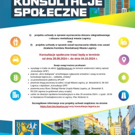 powiększ zdjęcie: Konsultacje społeczne. Prezydent zaprasza