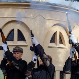 powiększ zdjęcie: Uczcili pamięć ofiar II Wojny Światowej