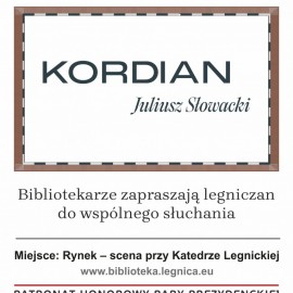 powiększ zdjęcie: Narodowe czytanie &quot;Kordiana&quot; Juliusza Słowackiego
