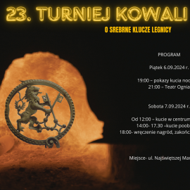 powiększ zdjęcie: 23. Turniej Kowali już w najbliższy weekend