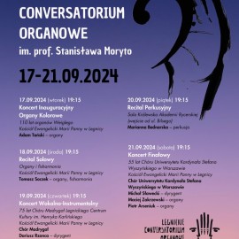powiększ zdjęcie: Przed nami Legnickie Conversatorium Organowe