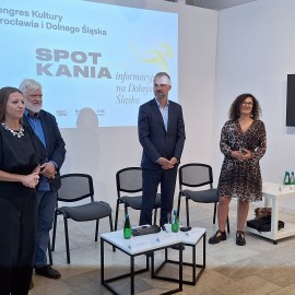 powiększ zdjęcie: „Sztuka współpracy” – hasło przewodnie Kongresu Kultury Wrocławia i Dolnego Śląska