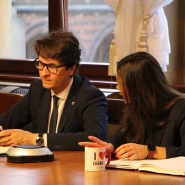 powiększ zdjęcie: Poranne posiedzenie sztabu kryzysowego