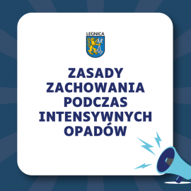 Zalecenia dla mieszkańców w związku z trudną sytuacją meteorologiczną 