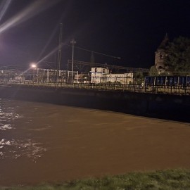 powiększ zdjęcie: Prezydent ogłosił alarm powodziowy - AKTUALIZACJA 16.09, godz. 03.30