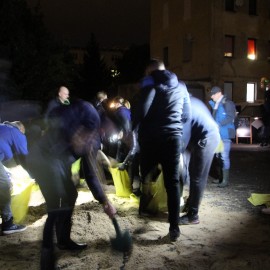 powiększ zdjęcie: Prezydent ogłosił alarm powodziowy - AKTUALIZACJA 16.09, godz. 03.30