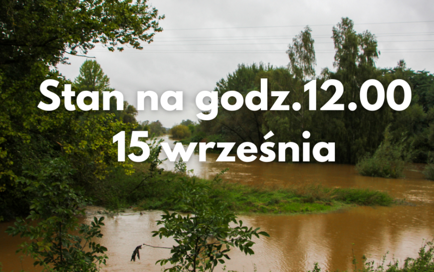 Aktualna sytuacja w Legnicy: stan na 15.09.2024, godz. 12:00