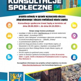 powiększ zdjęcie: Zapraszamy na konsultacje społeczne we wrześniu i październiku