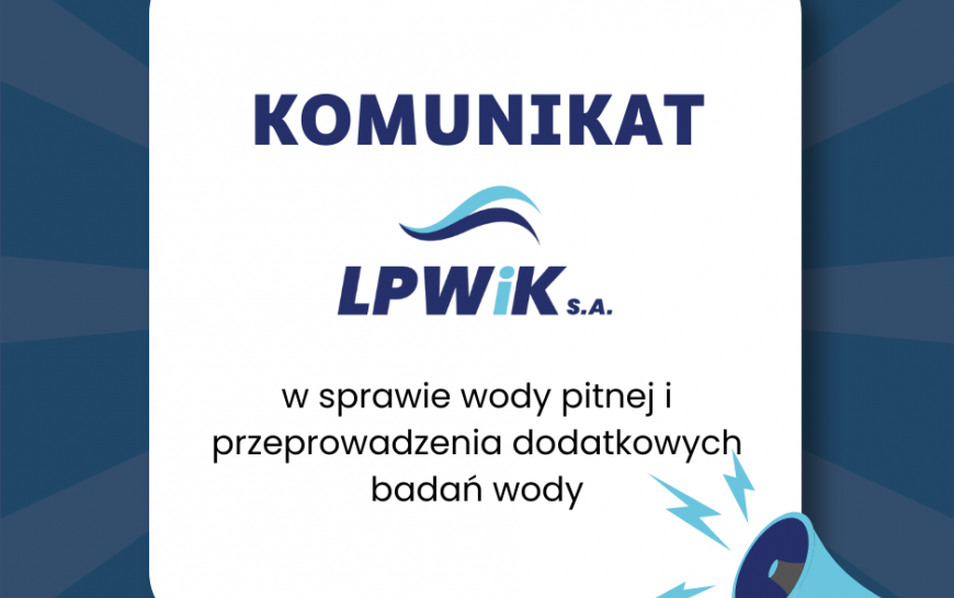 Dodatkowe badania potwierdziły zdatność wody do spożycia