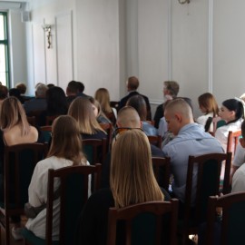 powiększ zdjęcie: W Cechu Rzemiosł Różnych w Legnicy pasowano nowych czeladników