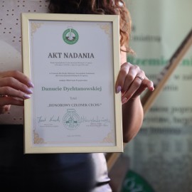 powiększ zdjęcie: W Cechu Rzemiosł Różnych w Legnicy pasowano nowych czeladników