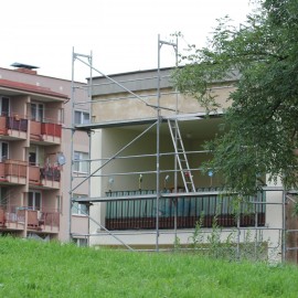 powiększ zdjęcie: Trwa termomodernizacja żłobków i szkoły w Legnicy