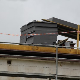 powiększ zdjęcie: Trwa termomodernizacja żłobków i szkoły w Legnicy