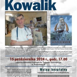 powiększ zdjęcie: „Baśń o tęsknocie” - spotkanie autorskie z Wojciechem Kowalikiem