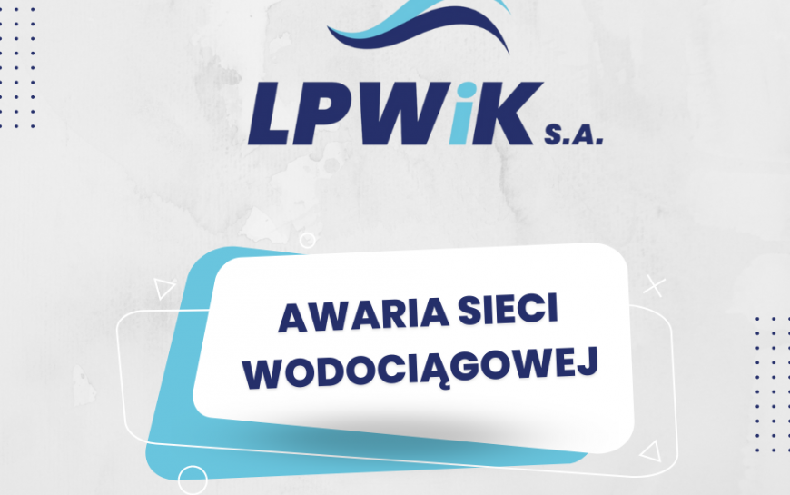 Awaria sieci wodociągowej przy ul. Wielogórskiej