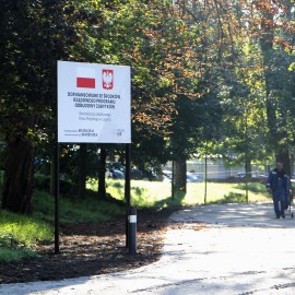 powiększ zdjęcie: Zakończono przebudowę alejek parkowych: Białej, Oswobodzenia i Hetmańskiej