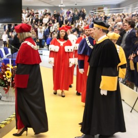 powiększ zdjęcie: Inauguracja Roku Akademickiego Collegium Witelona Uczelnia Państwowa w Legnicy